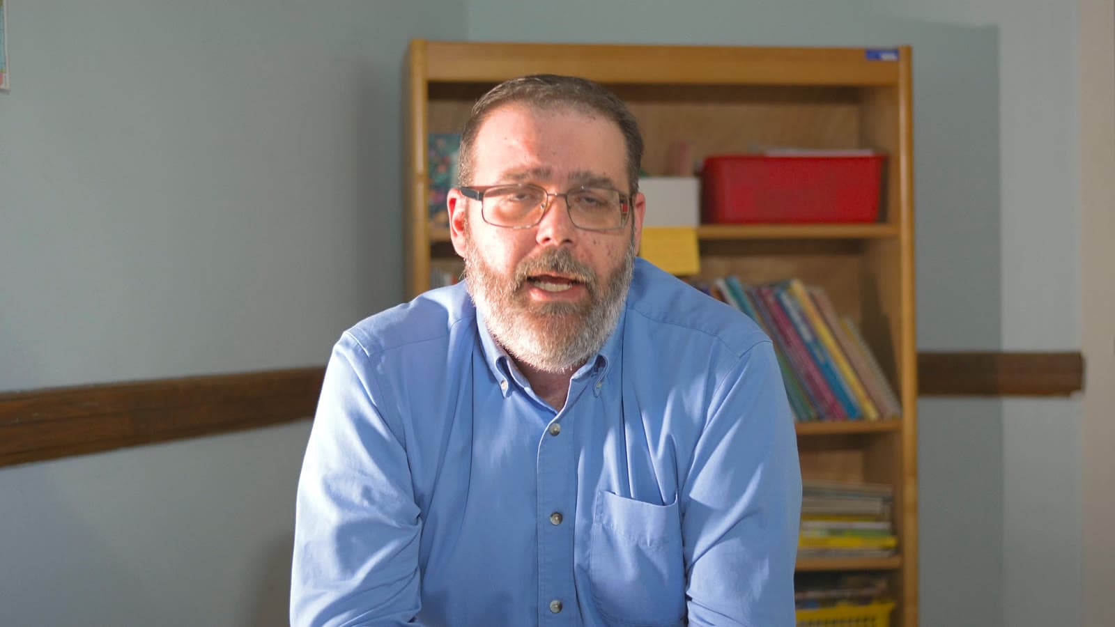 A Knowledge Road team member in a program office